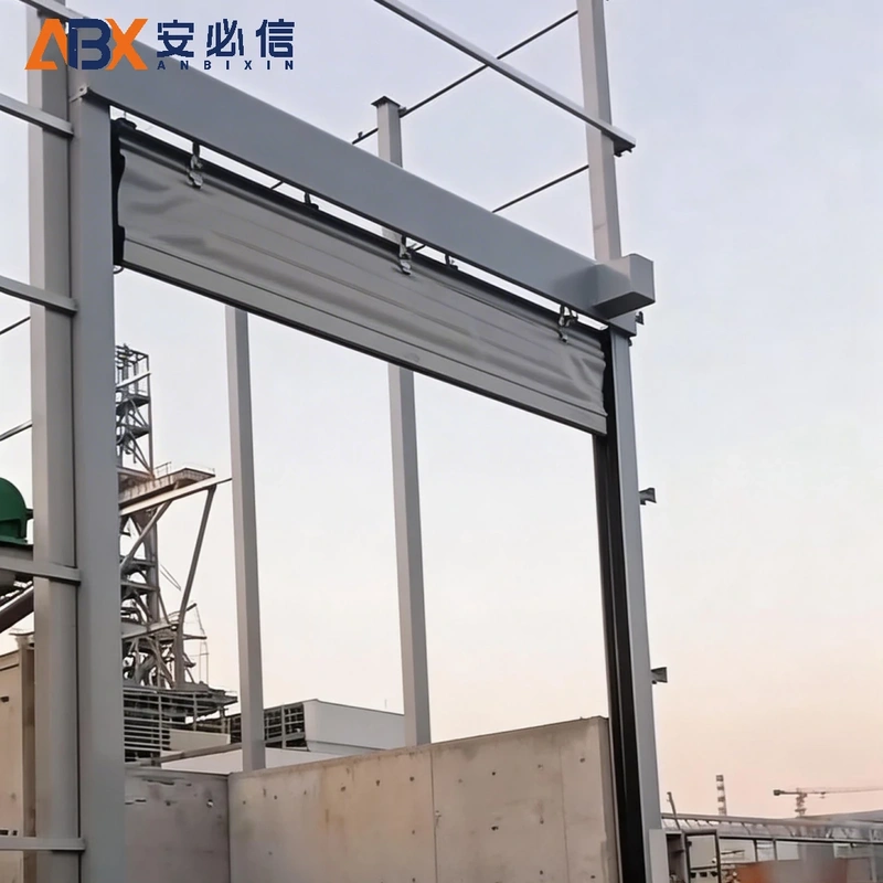 青岛市软帘堆积门